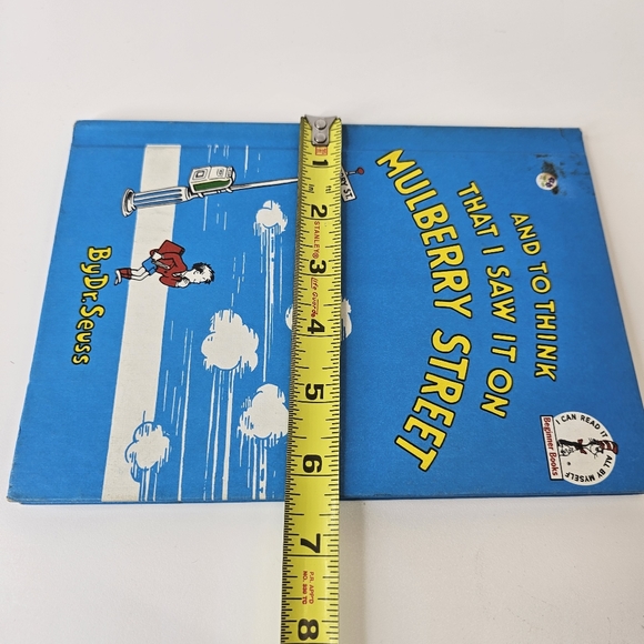 Dr. Suess To Think I Saw It On Mulberry Street Book 1964 - Picture 9 of 14